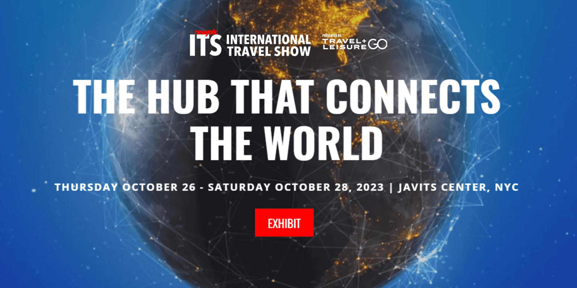 THE HUB THAT CONNECTS THE WORLD header