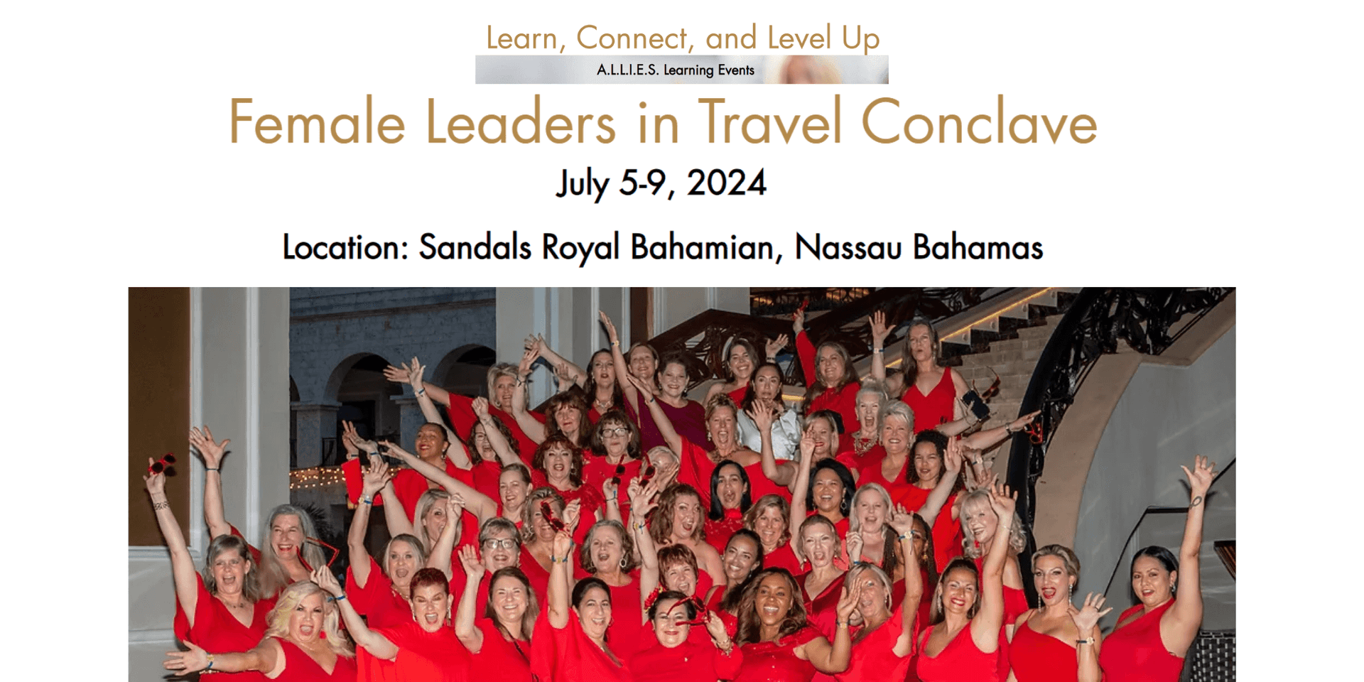 The 6th Annual Female Leaders in Travel Conclave header
