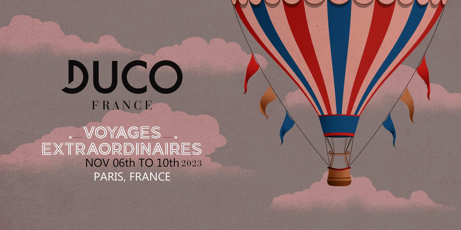 DUCO Travel Summit 2023 header