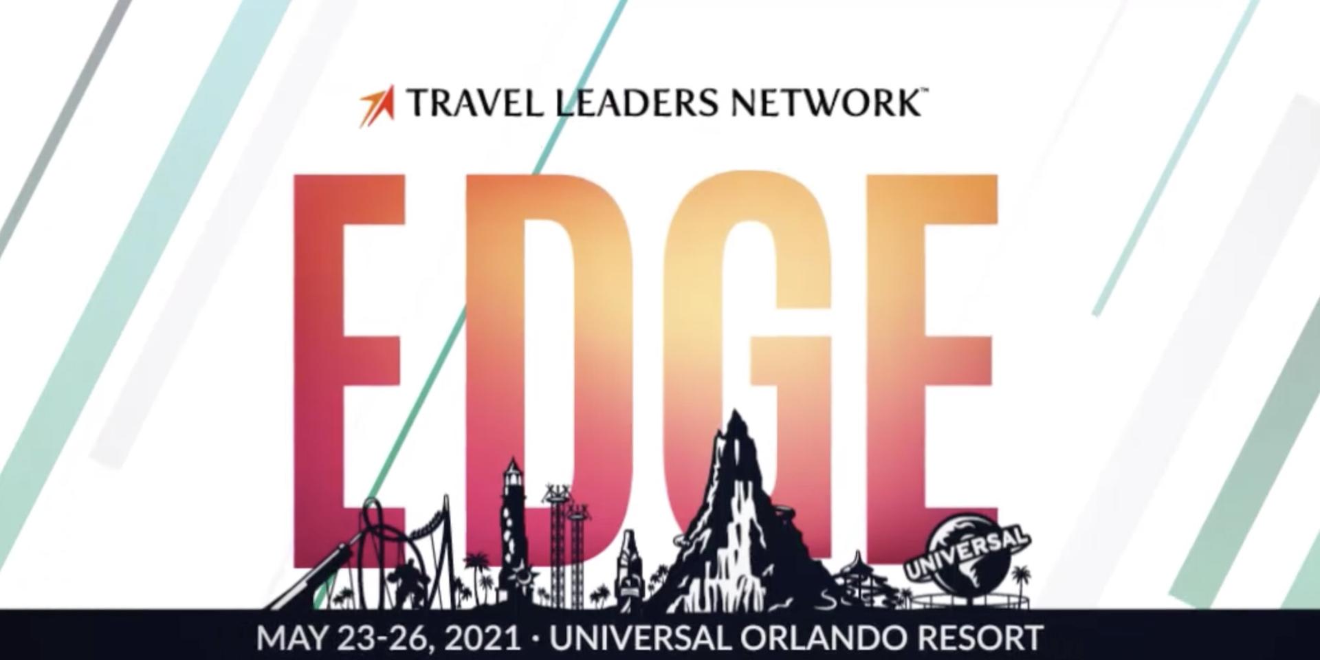 Travel Leader's EDGE Conference header