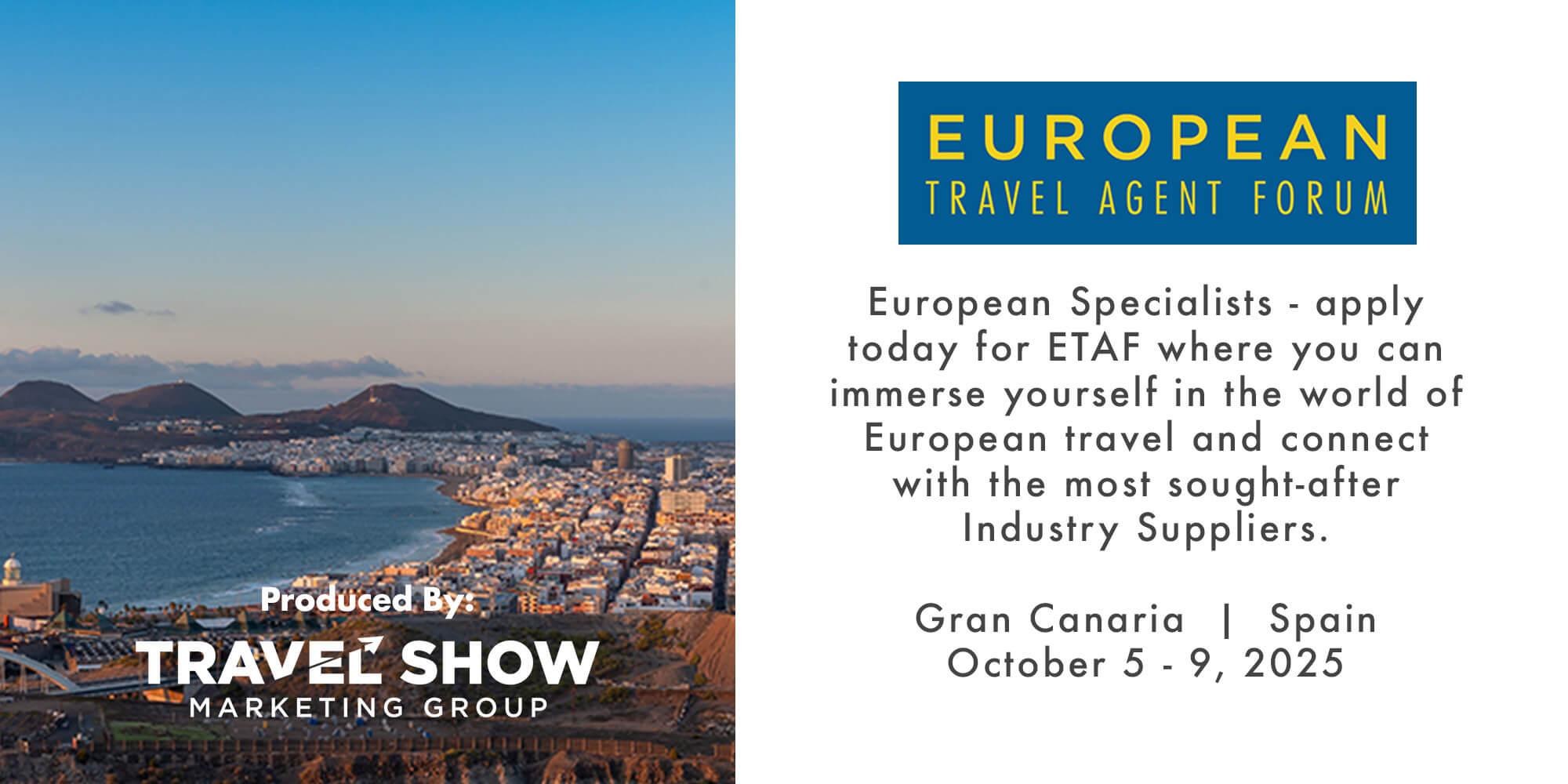 European Travel Agent Forum 2025