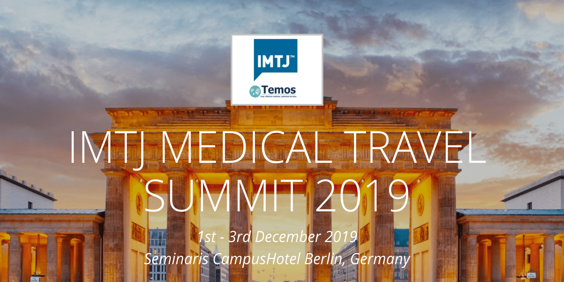 IMTJ Medical Travel Summit 2019 header