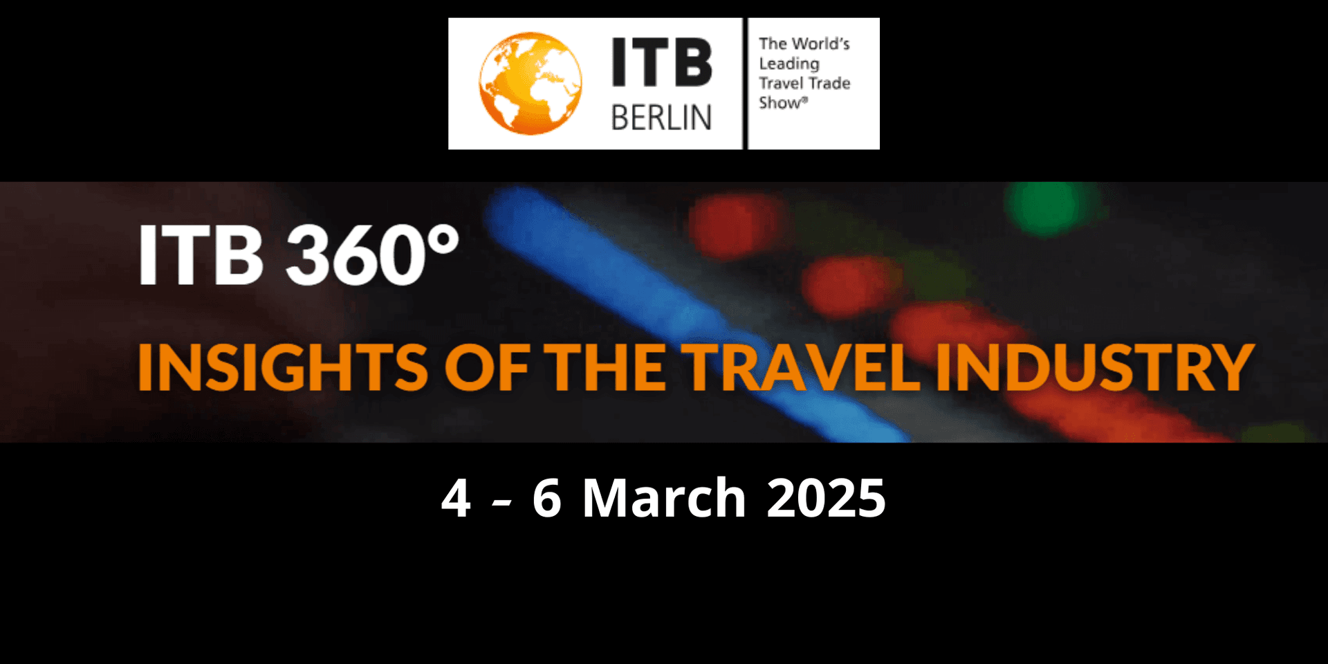 ITB 360° INSIGHTS OF THE TRAVEL INDUSTRY header