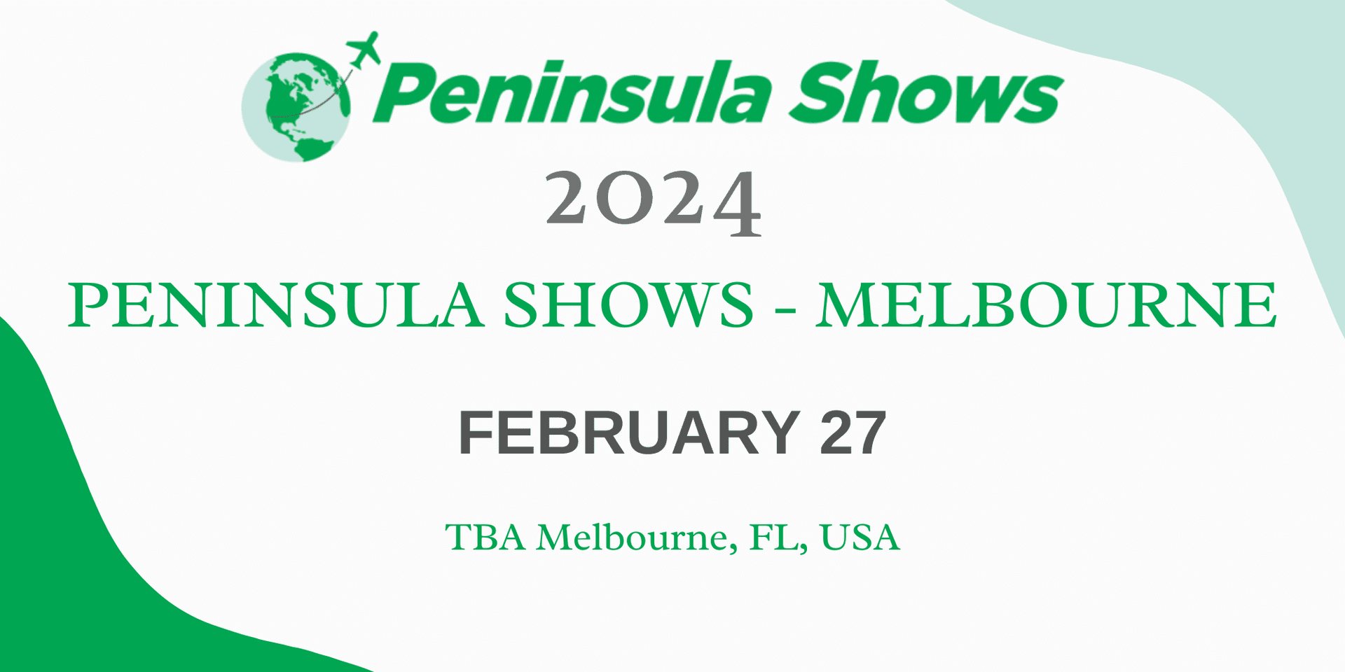 Peninsula Shows - Melbourne header