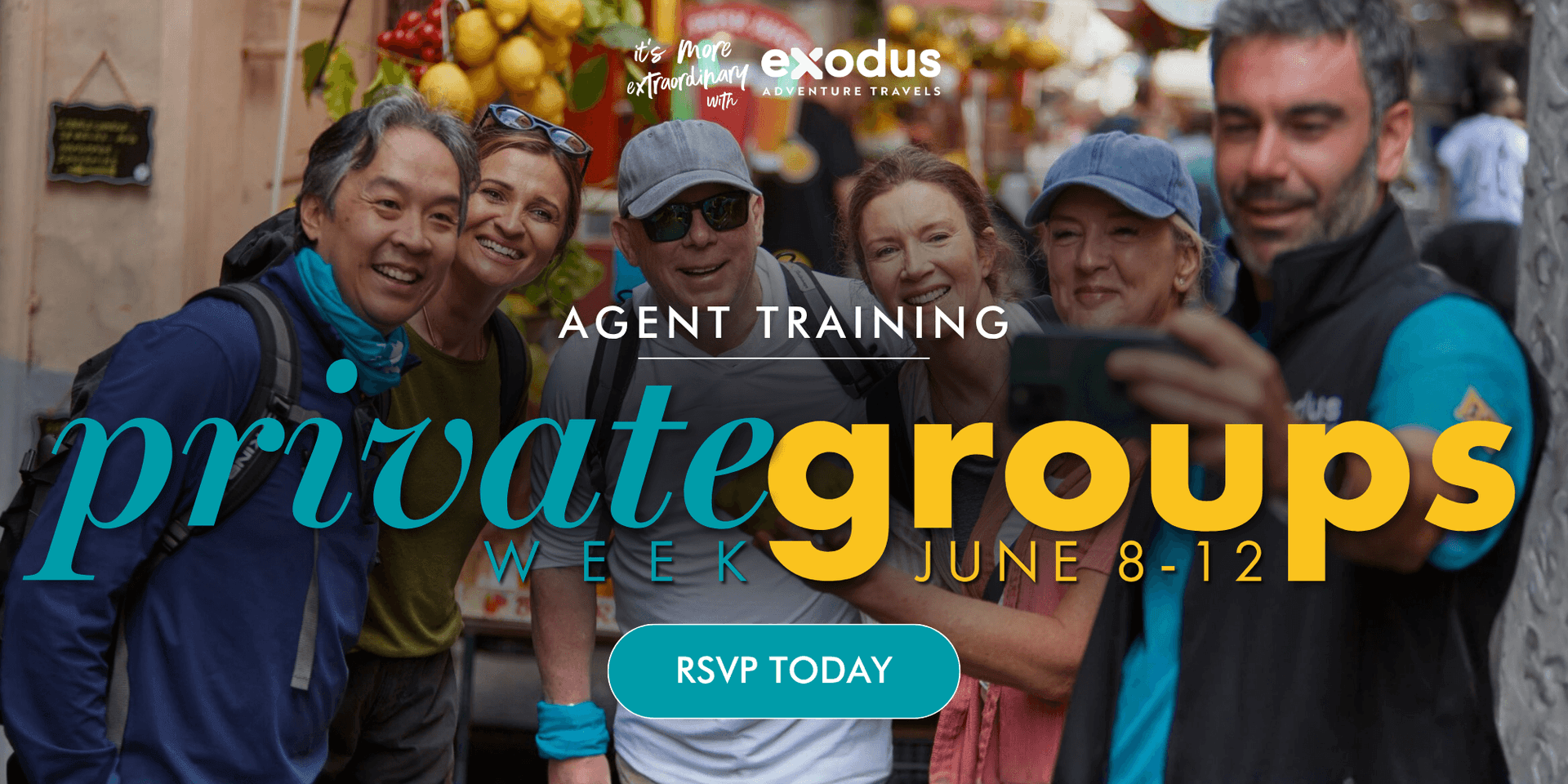 Exodus' Private Groups Week