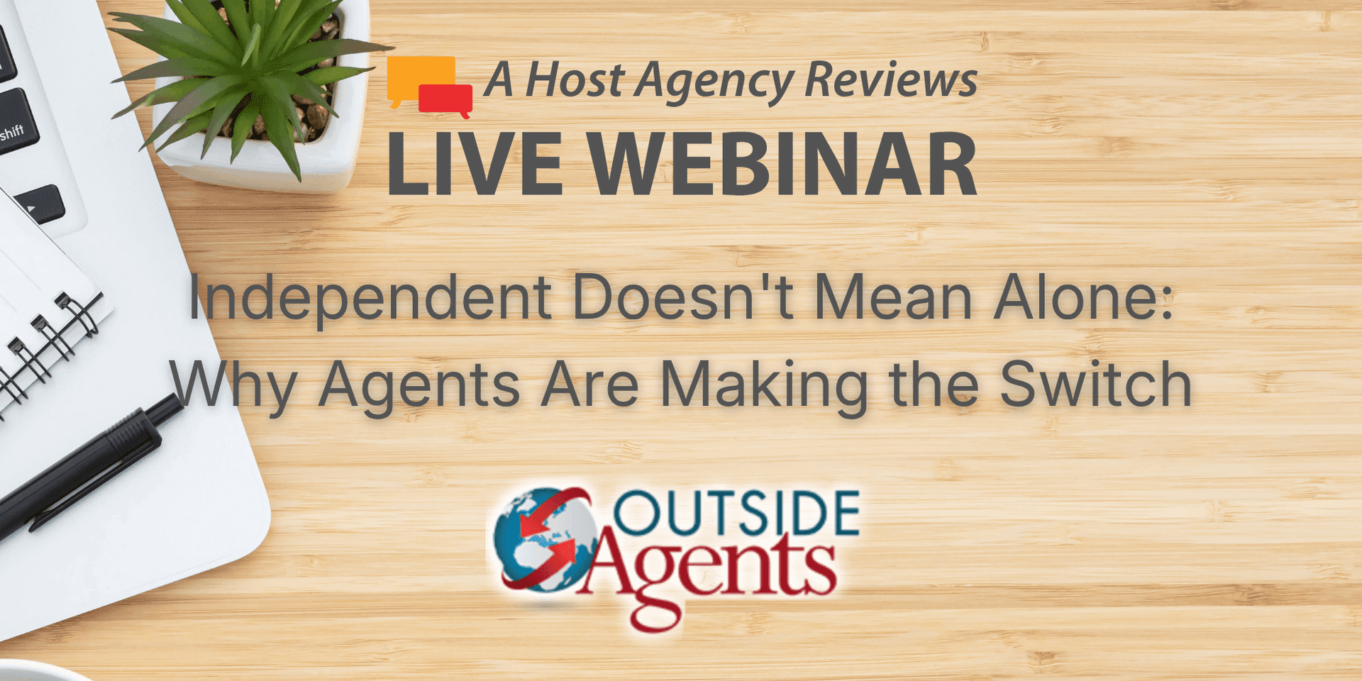 Independent Doesn't Mean Alone: Why Agents Are Making the Switch