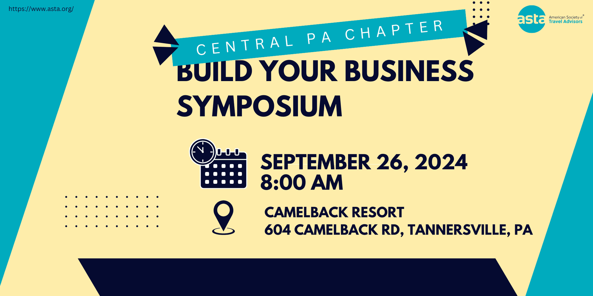 Central PA Chapter: Build Your Business Symposium header