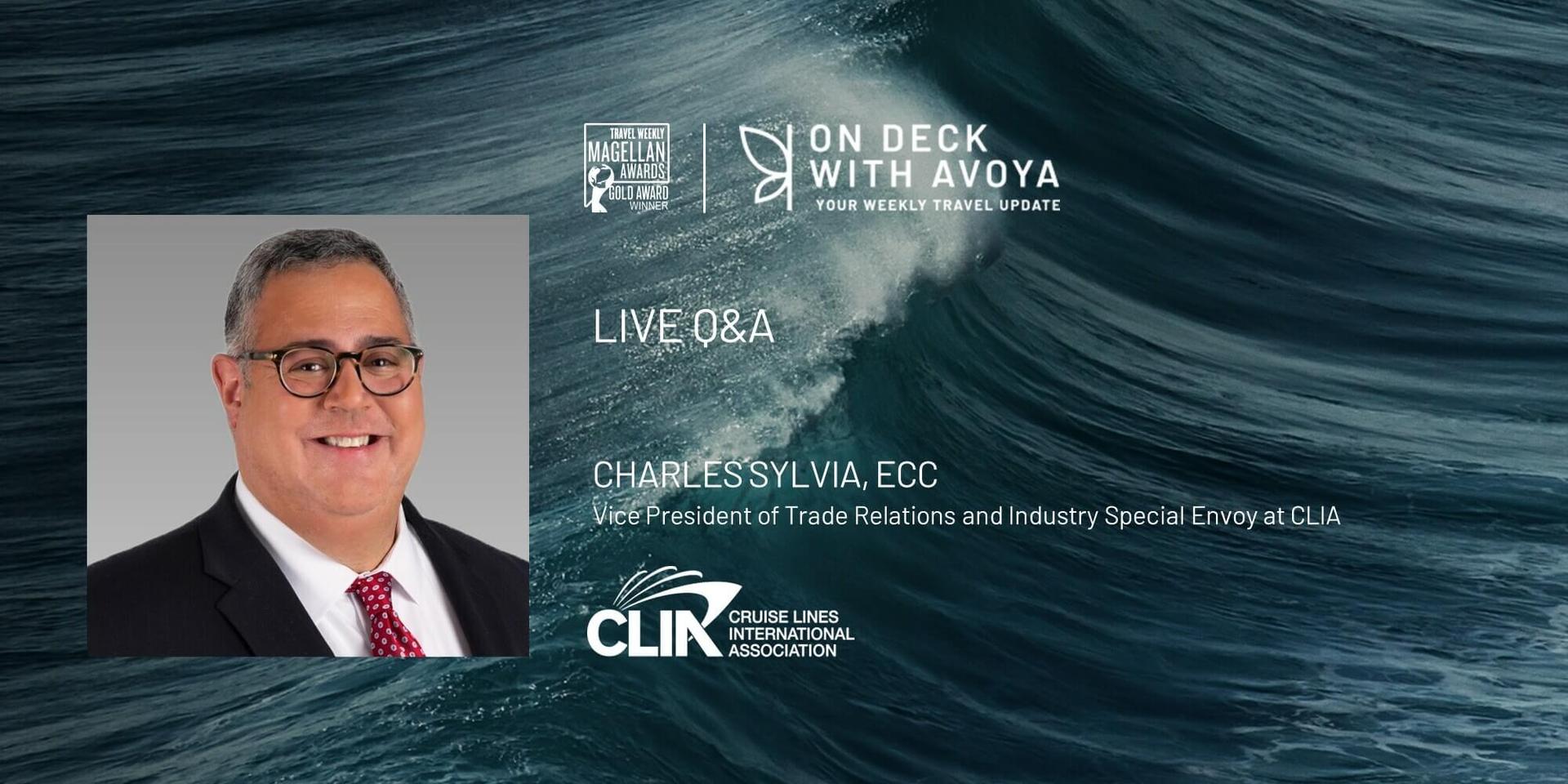 Exclusive Industry Q&A with CLIA's Charles Sylvia header