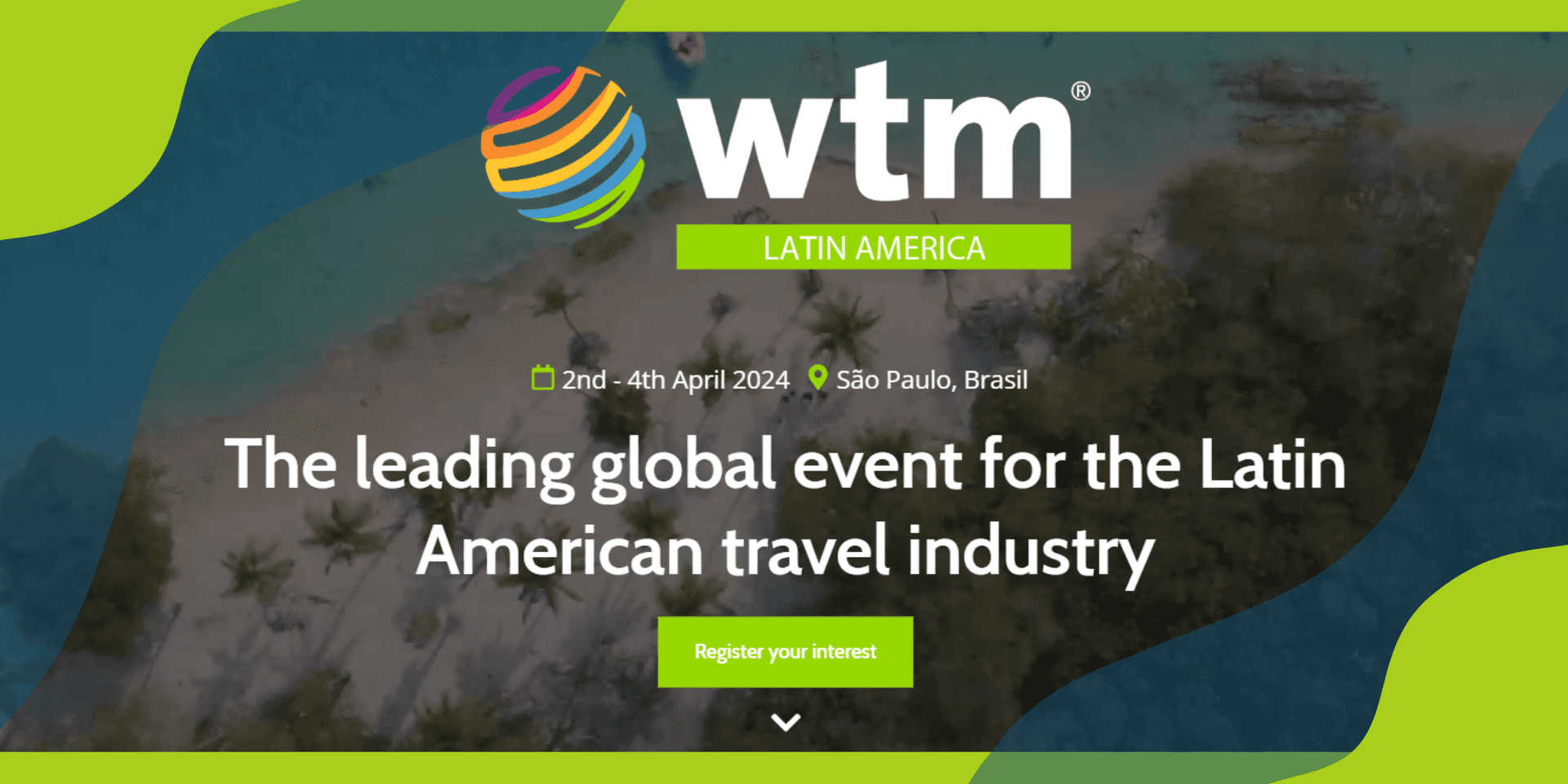 The leading global event for the Latin American travel industry header