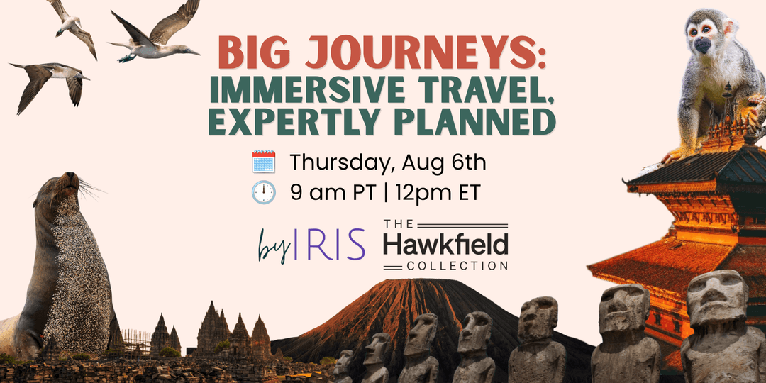 By Iris x The Hawkfield Collection: Big Journeys