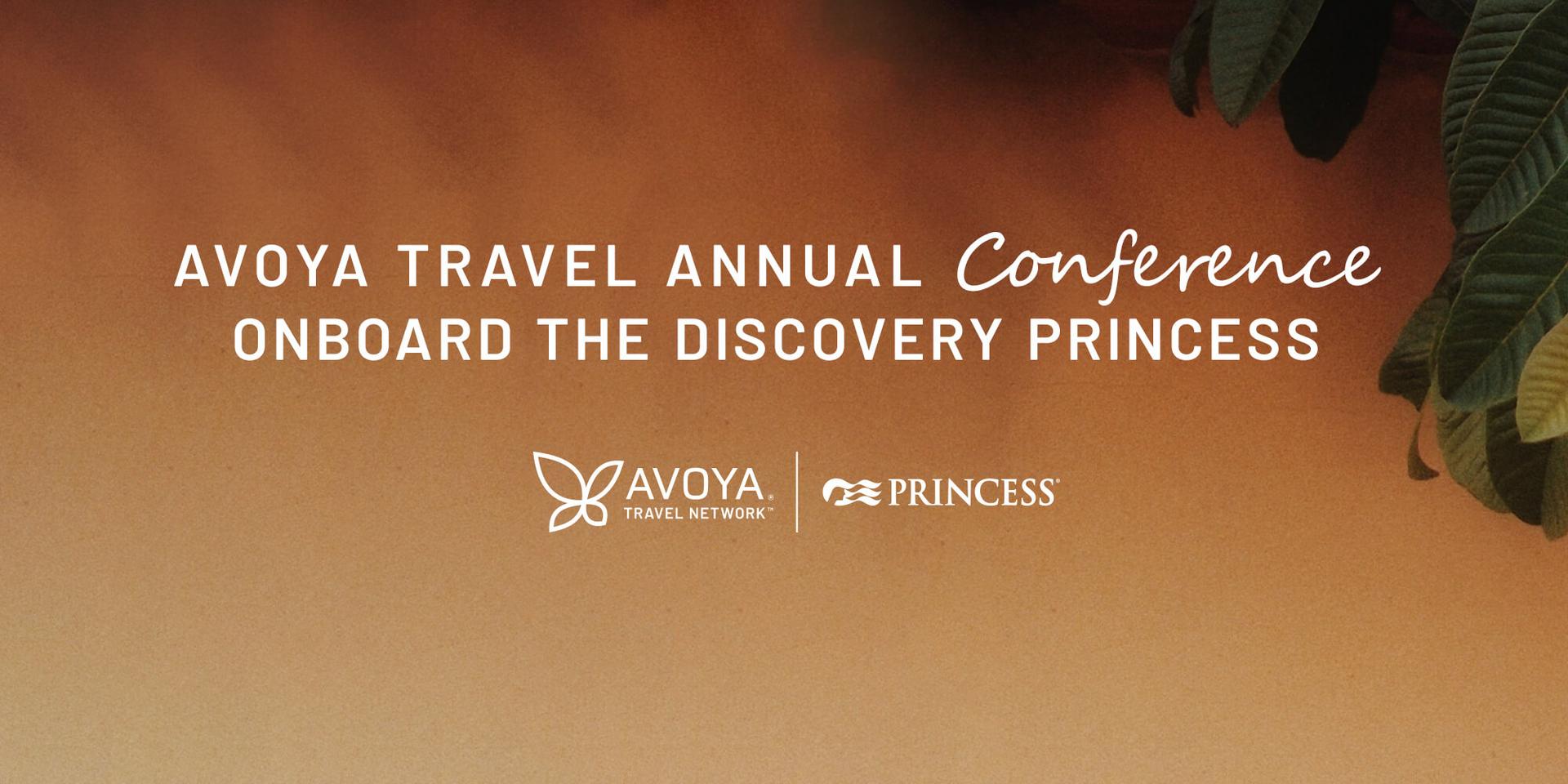 Avoya Travel Annual Conference – Onboard the Discovery Princess header