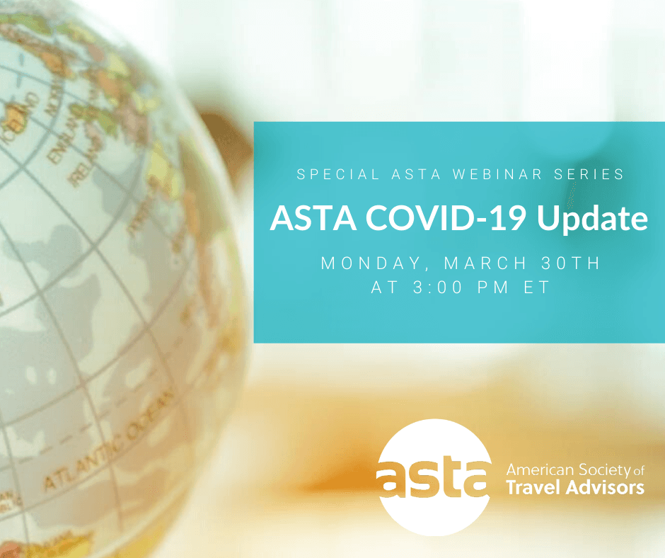 Webinar: ASTA COVID-19 Weekly Update header