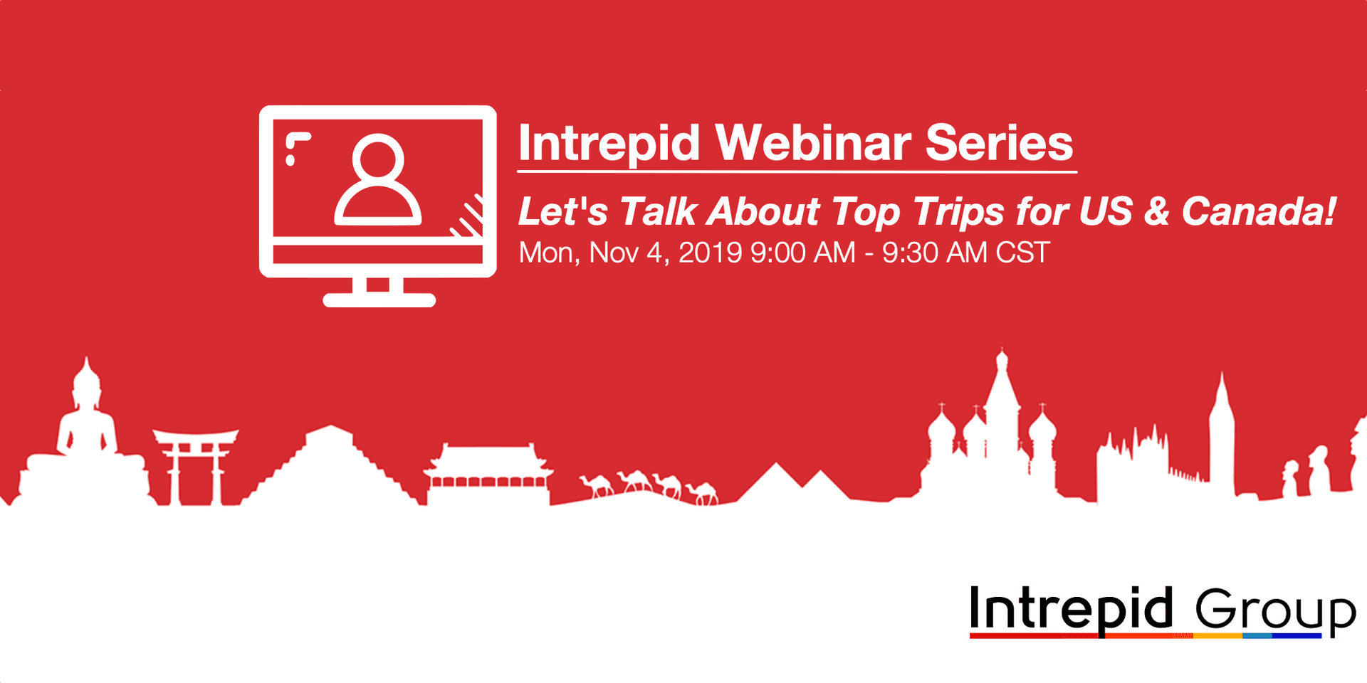 Let's Talk Top Trips for US & Canada! header