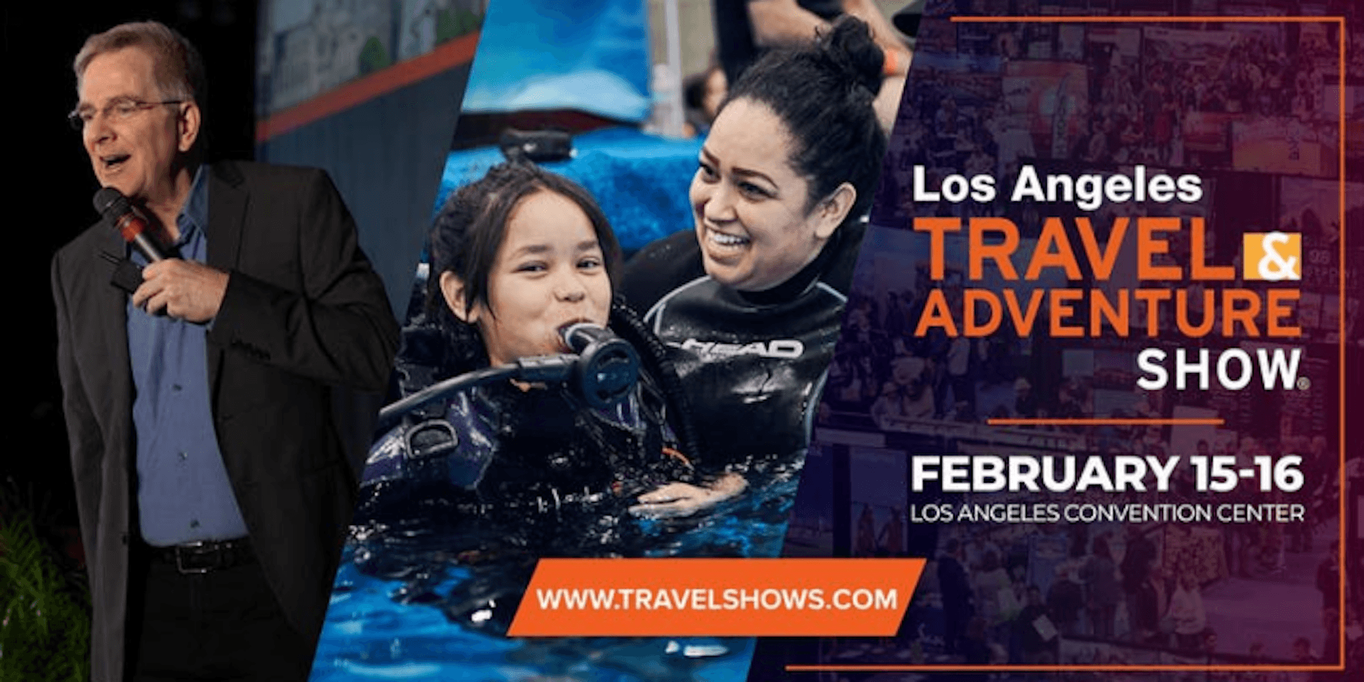 Los Angeles Travel & Adventure Show header