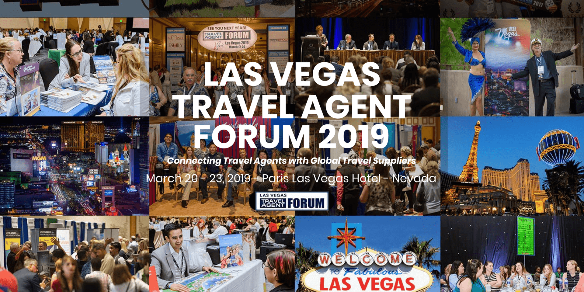 Las Vegas Travel Agent Forum 2019 header