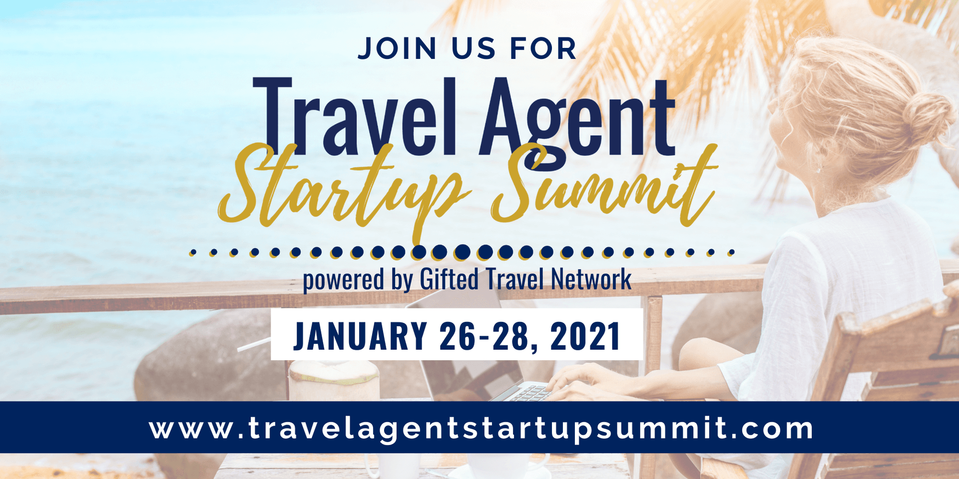 Travel Agent Startup Summit header