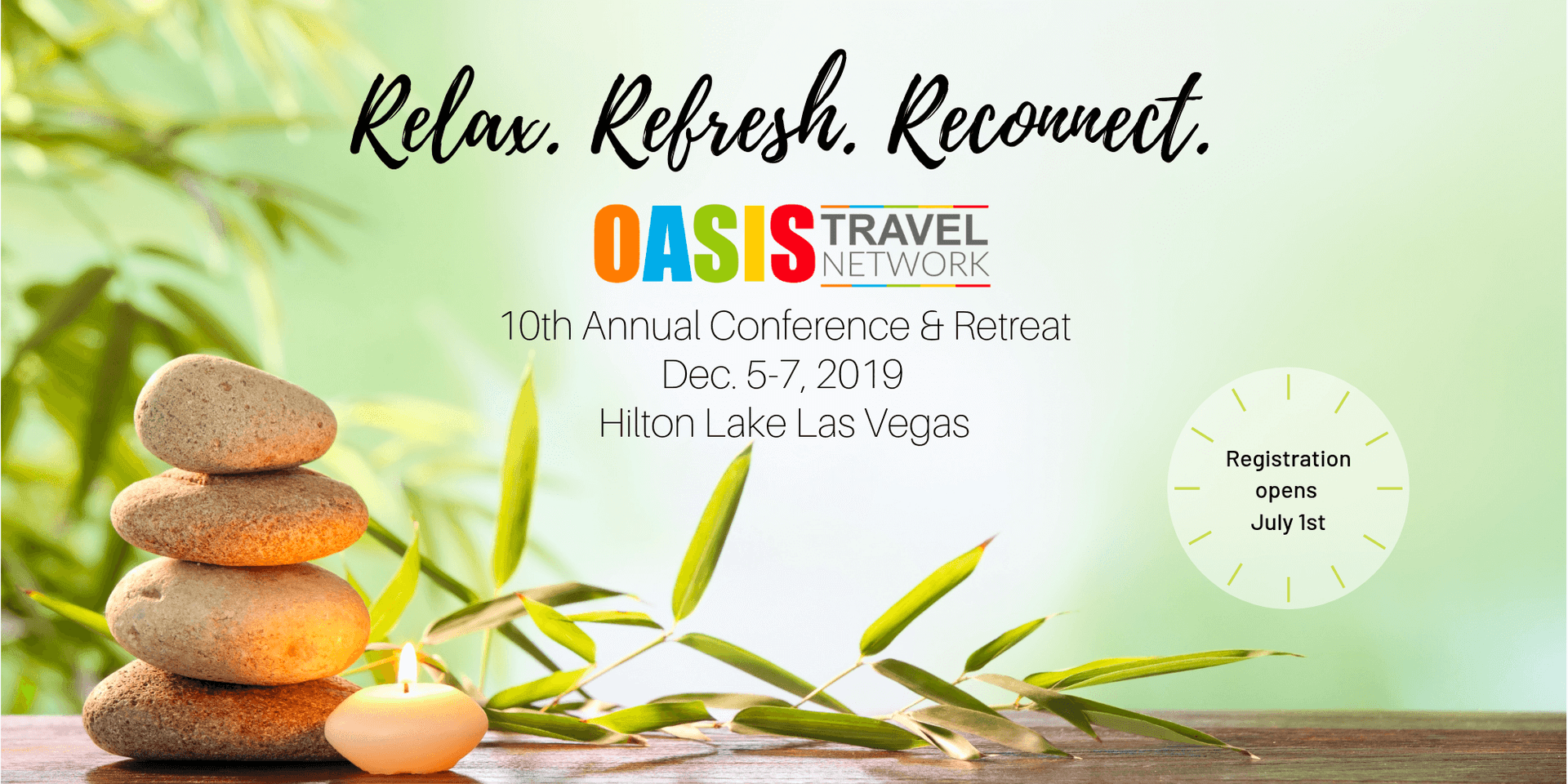 OASIS Annual Conference & Retreat header