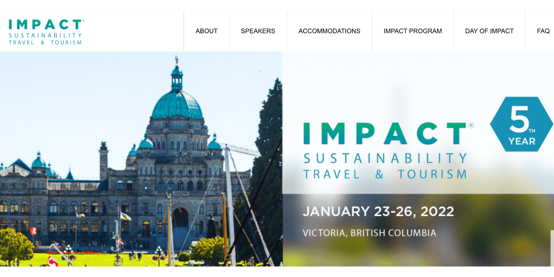 Impact Sustainability Travel and Tourism header