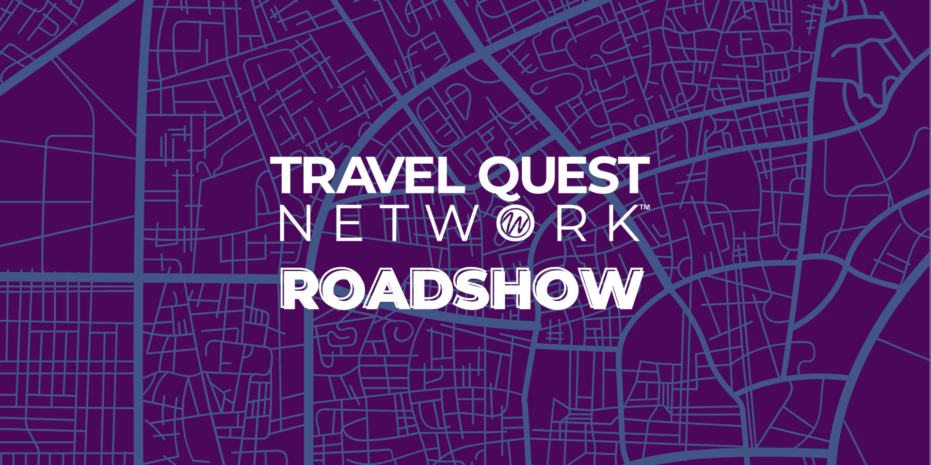 Travel Quest Network ROADSHOW header