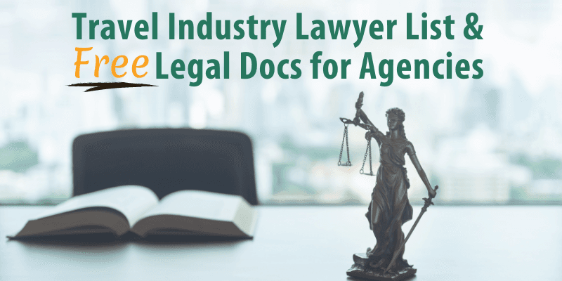 Travel Industry Lawyer List & Free Legal Docs for Agencies