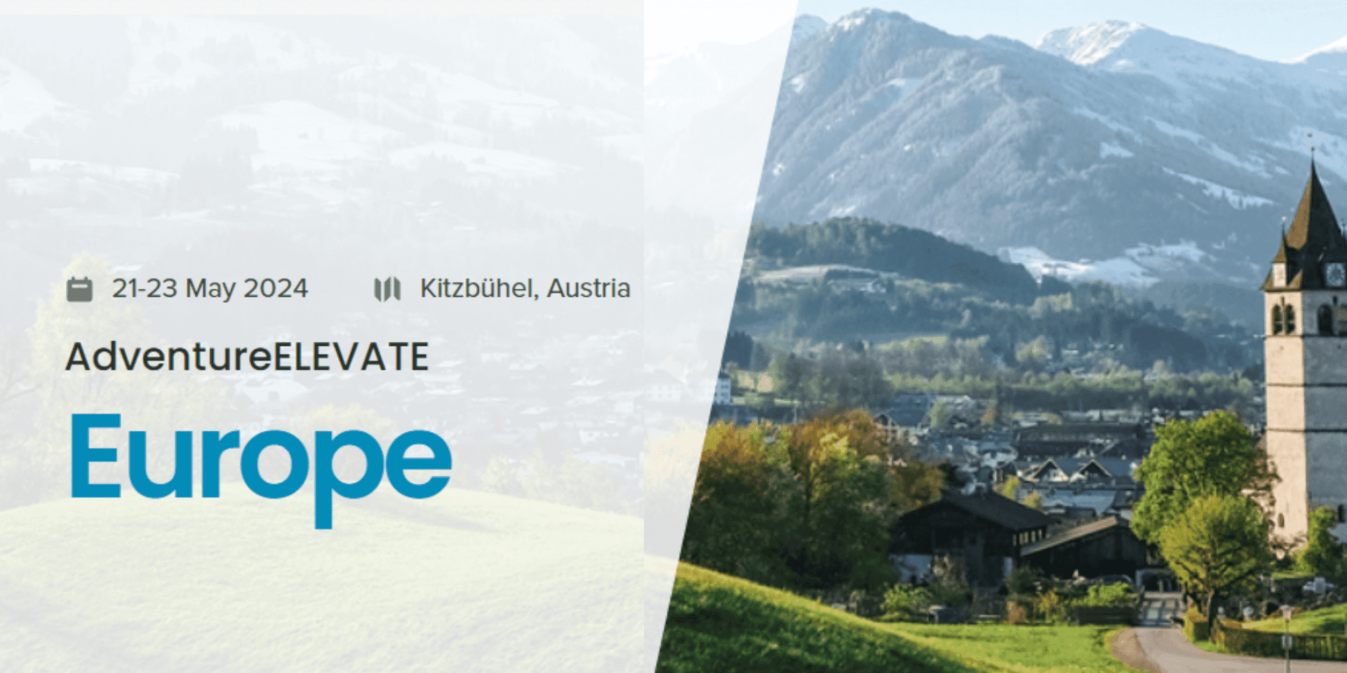 Adventure ELEVATE Europe - 21-23 May 2024 header