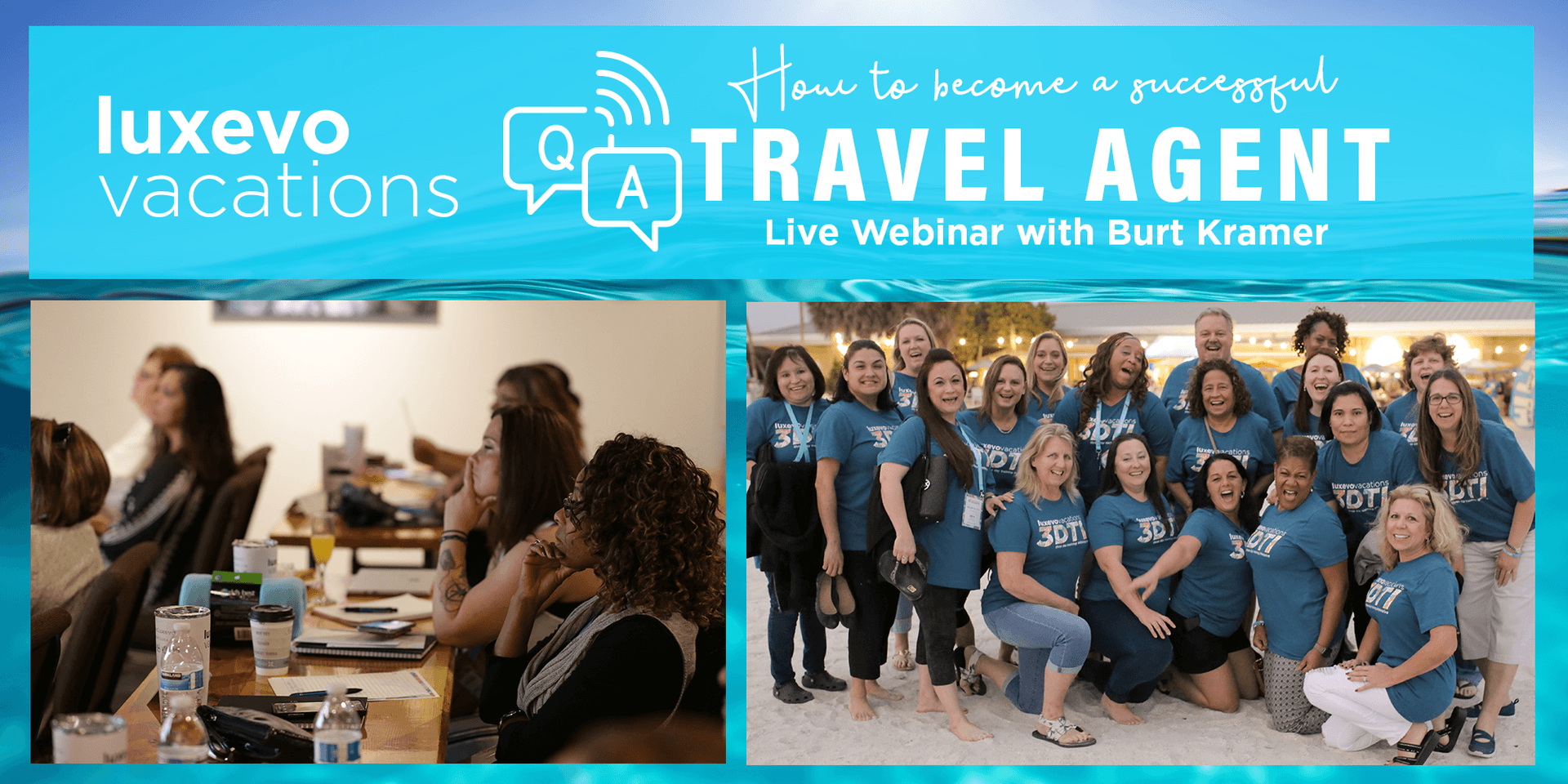 Q & A Webinar: How To Become a Travel Agent header