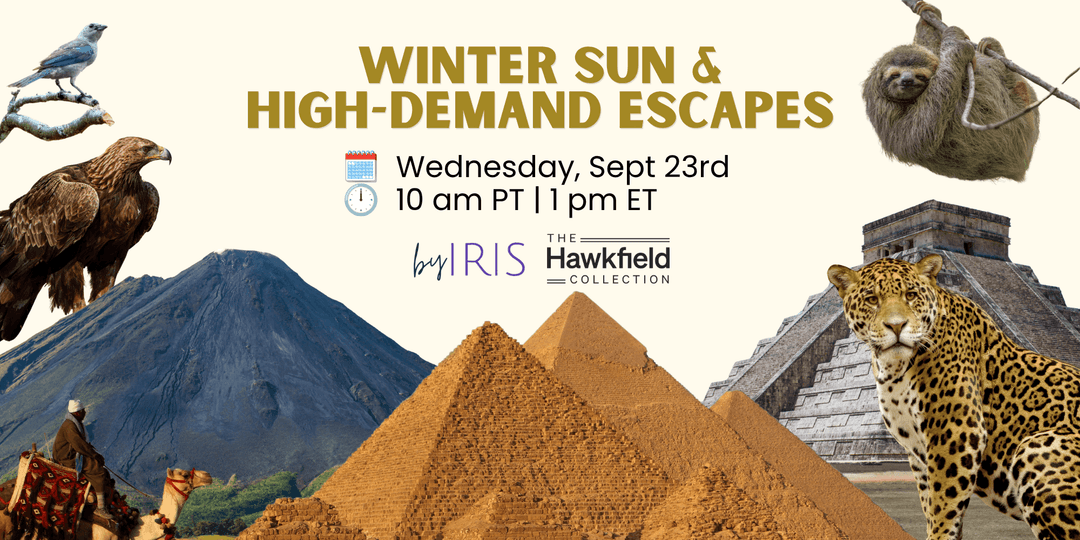 By Iris x The Hawkfield Collection: Winter Sun & High-Demand Escapes