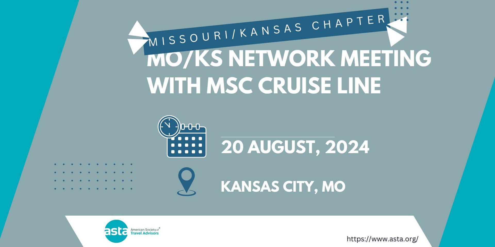 Missouri/Kansas Chapter: MO/KS Network Meeting with MSC Cruise Line header