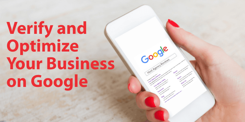 Verify and Optimize Your Business on Google [DELETED]