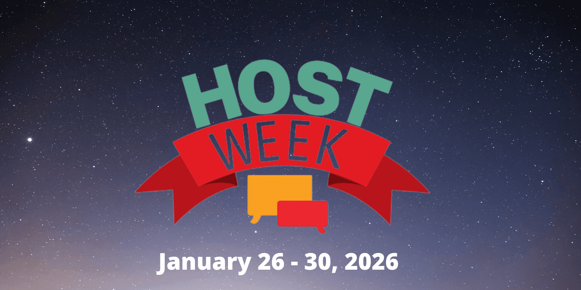 Host Week 2026!