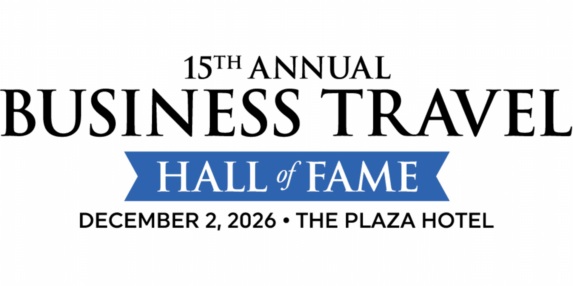 15th Annual Business Travel Hall of Fame