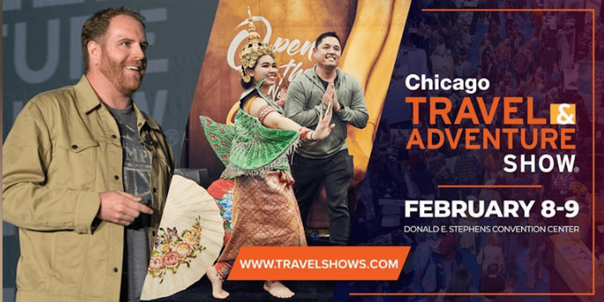 Chicago: Travel & Adventure Show header