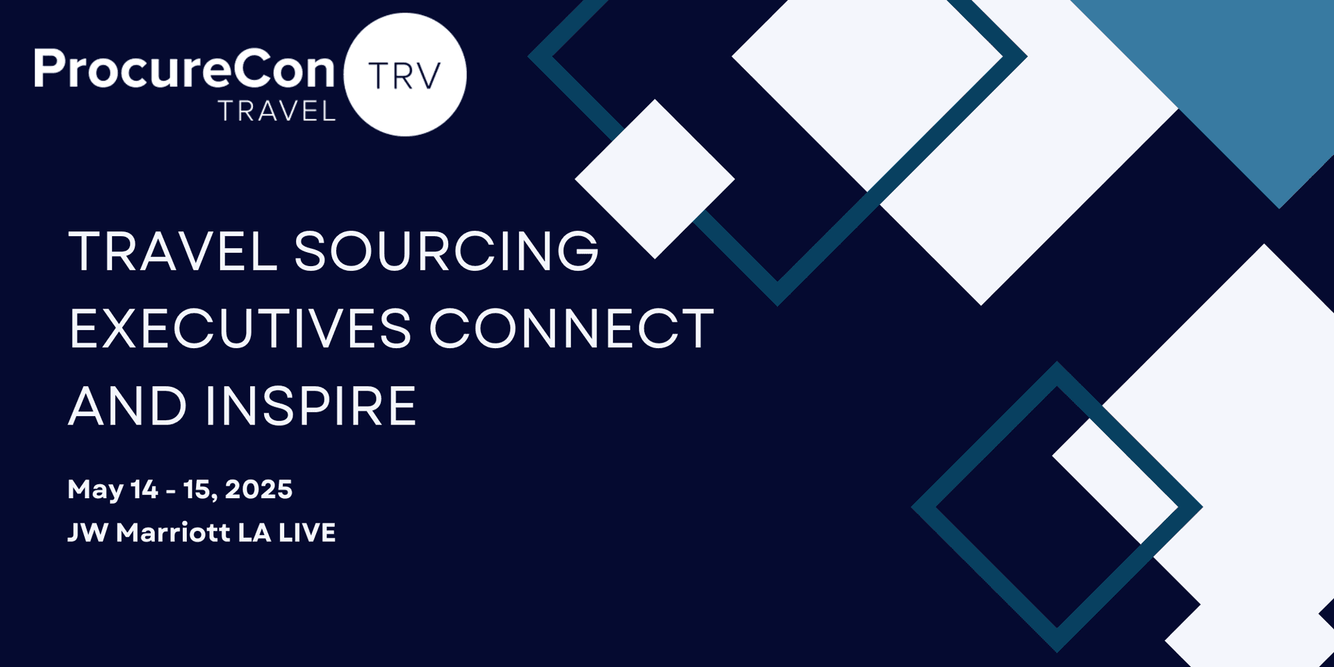 Travel Sourcing Executives Connect and Inspire header