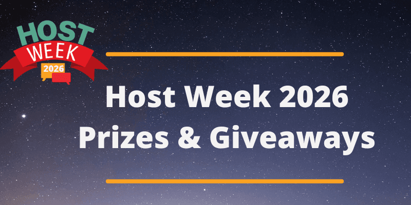 Host Week 2026 | Prizes & Giveaways!