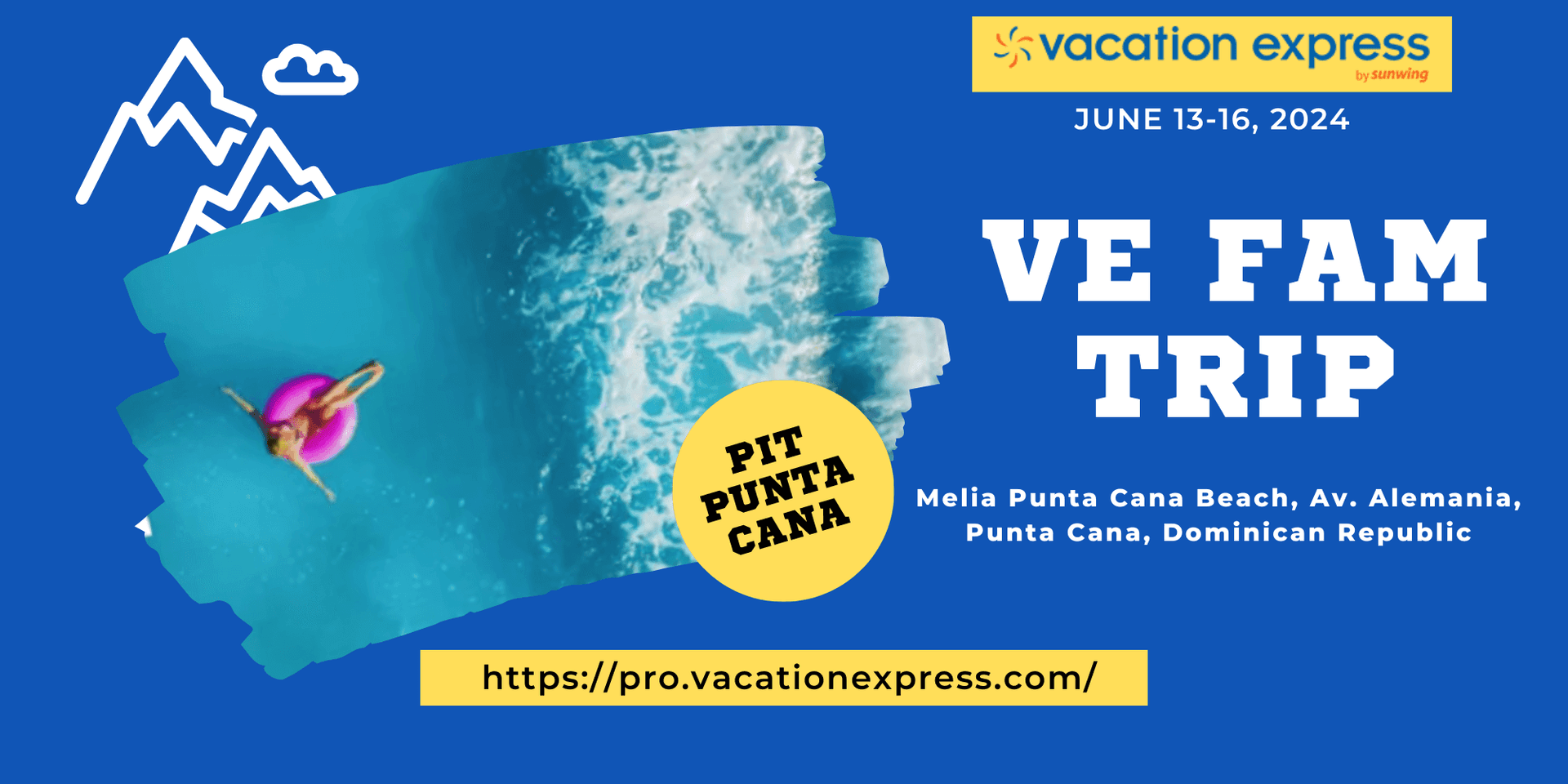 VE FAM Trip | PIT - Punta Cana | June 13-16, 2024 header