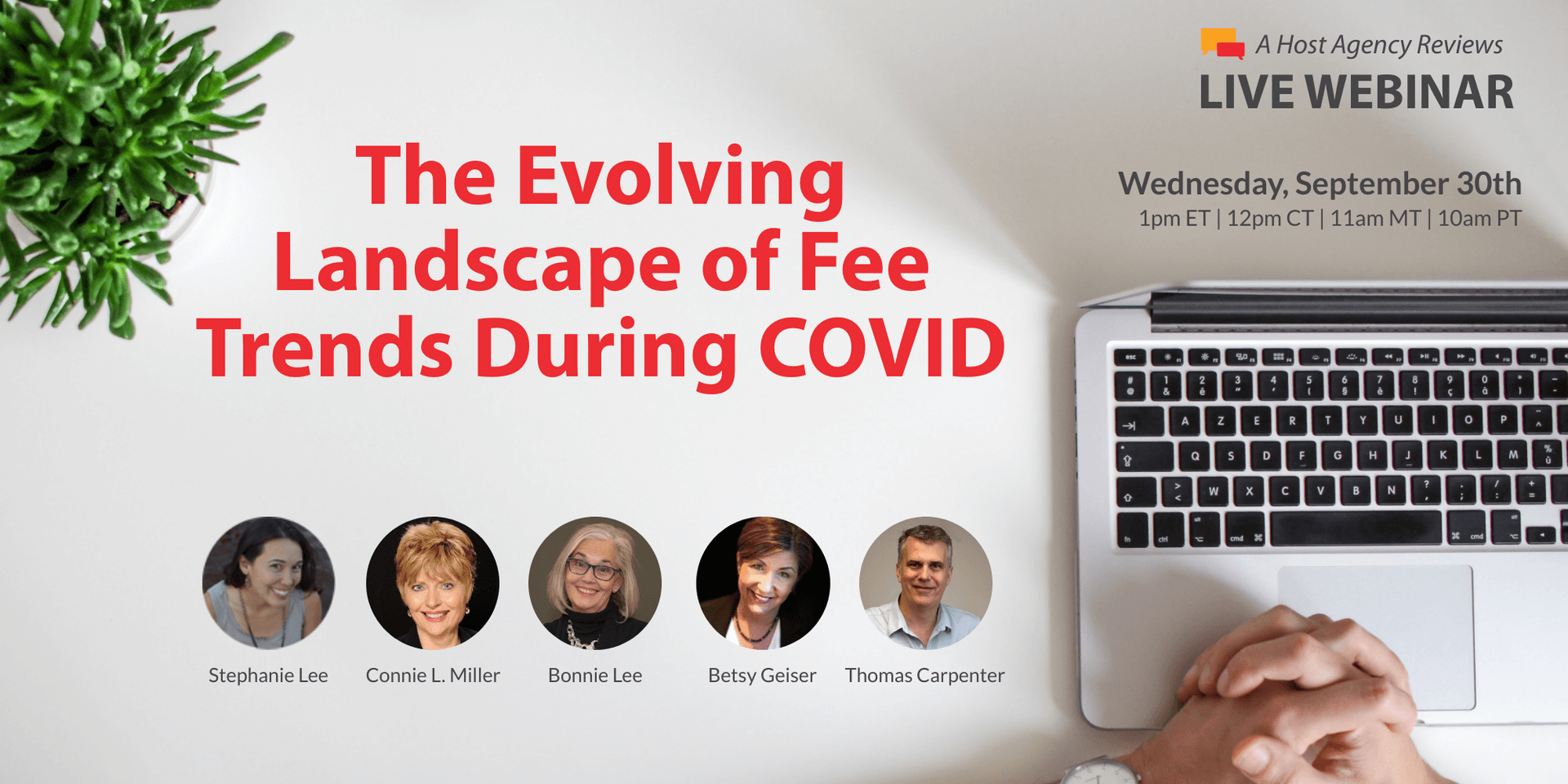 Webinar: The Evolving Landscape of Fee Trends During COVID header