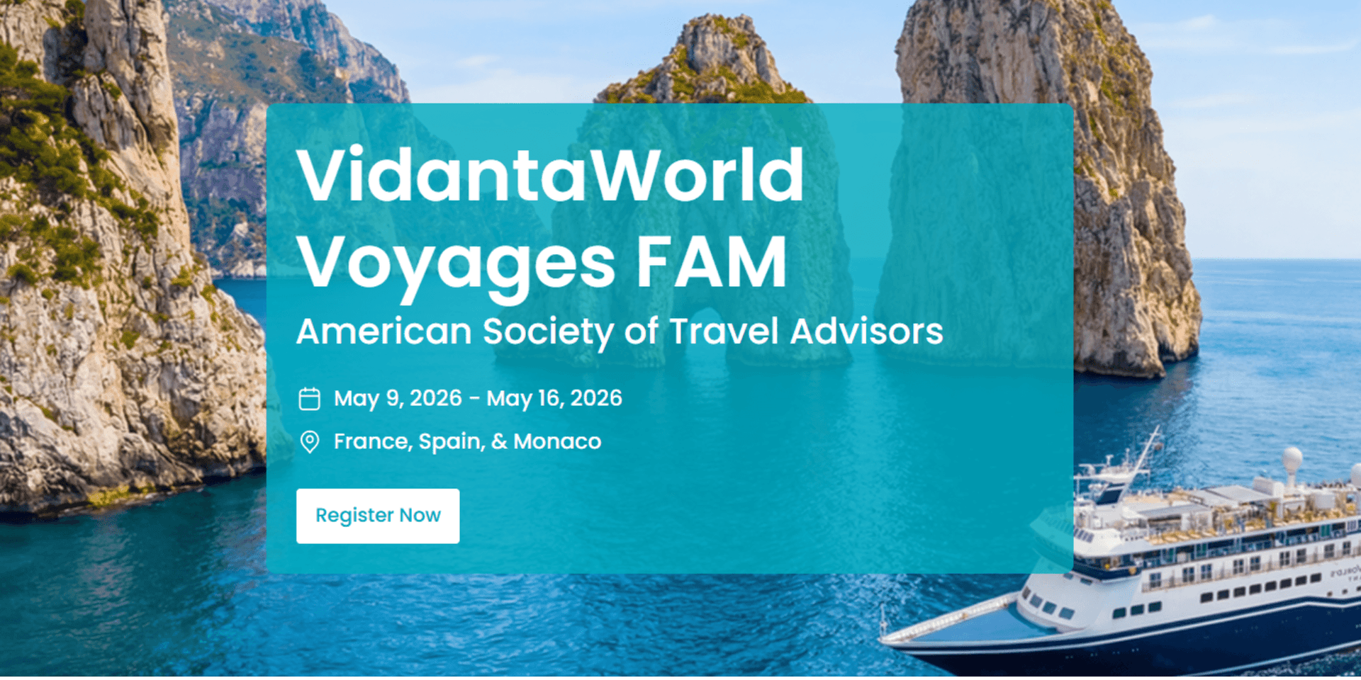 VidantaWorld Voyages FAM