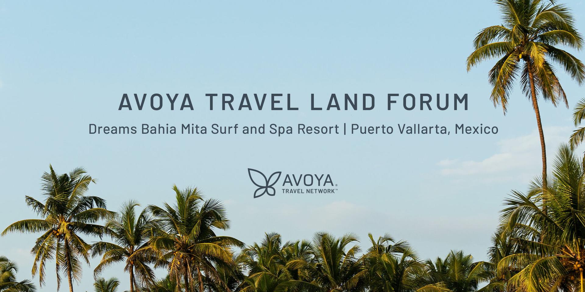 Avoya Travel Land Forum – Puerto Vallarta, Mexico header