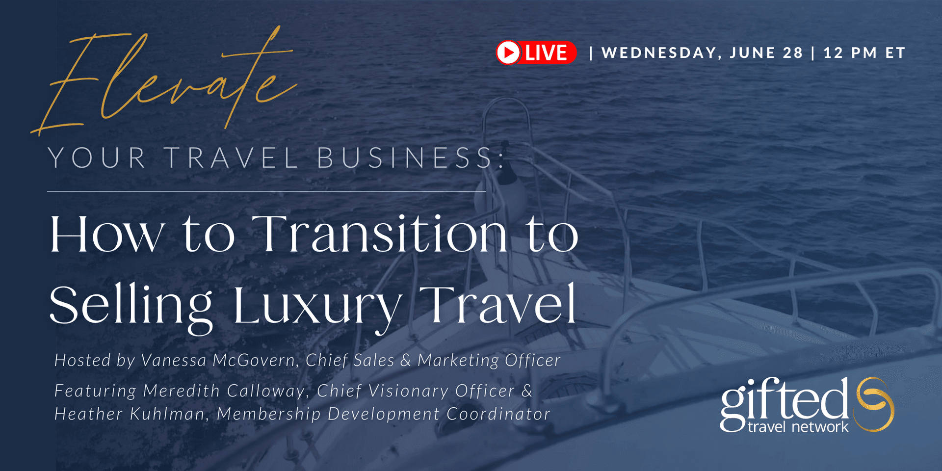 Elevate Your Travel Business: How to Transition to Selling Luxury Travel header