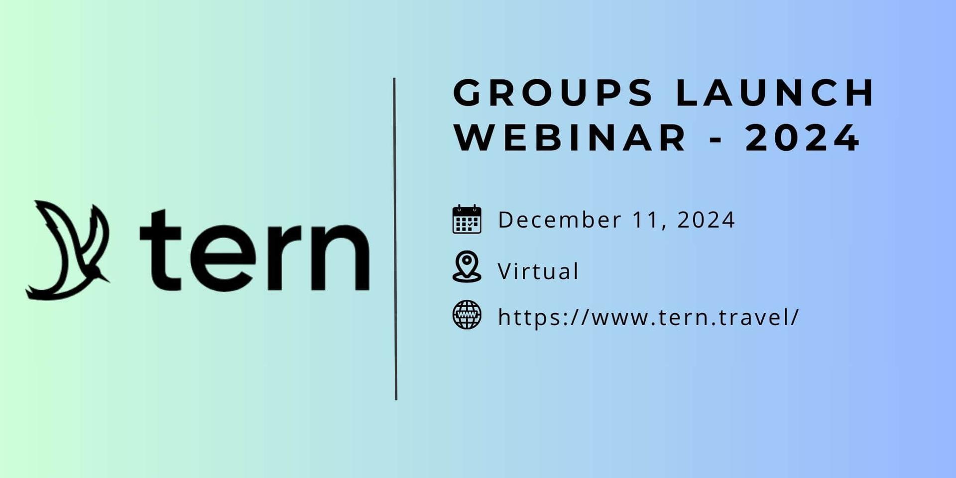 Groups Launch Webinar - 2024