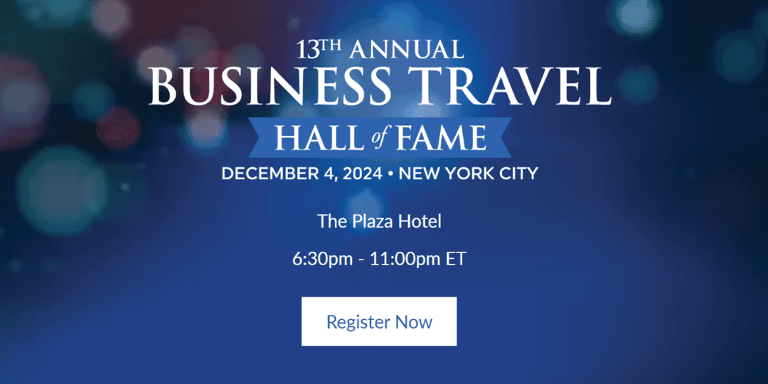 13th Annual Business Travel Hall of Fame