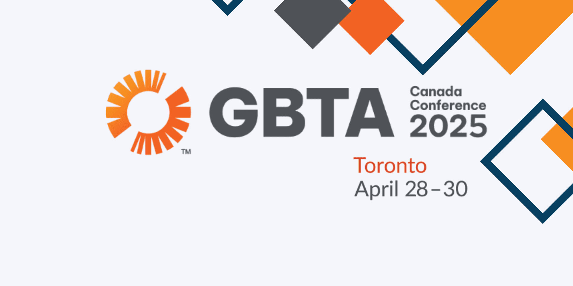 GBTA Canada Conference 2025 | Toronto header