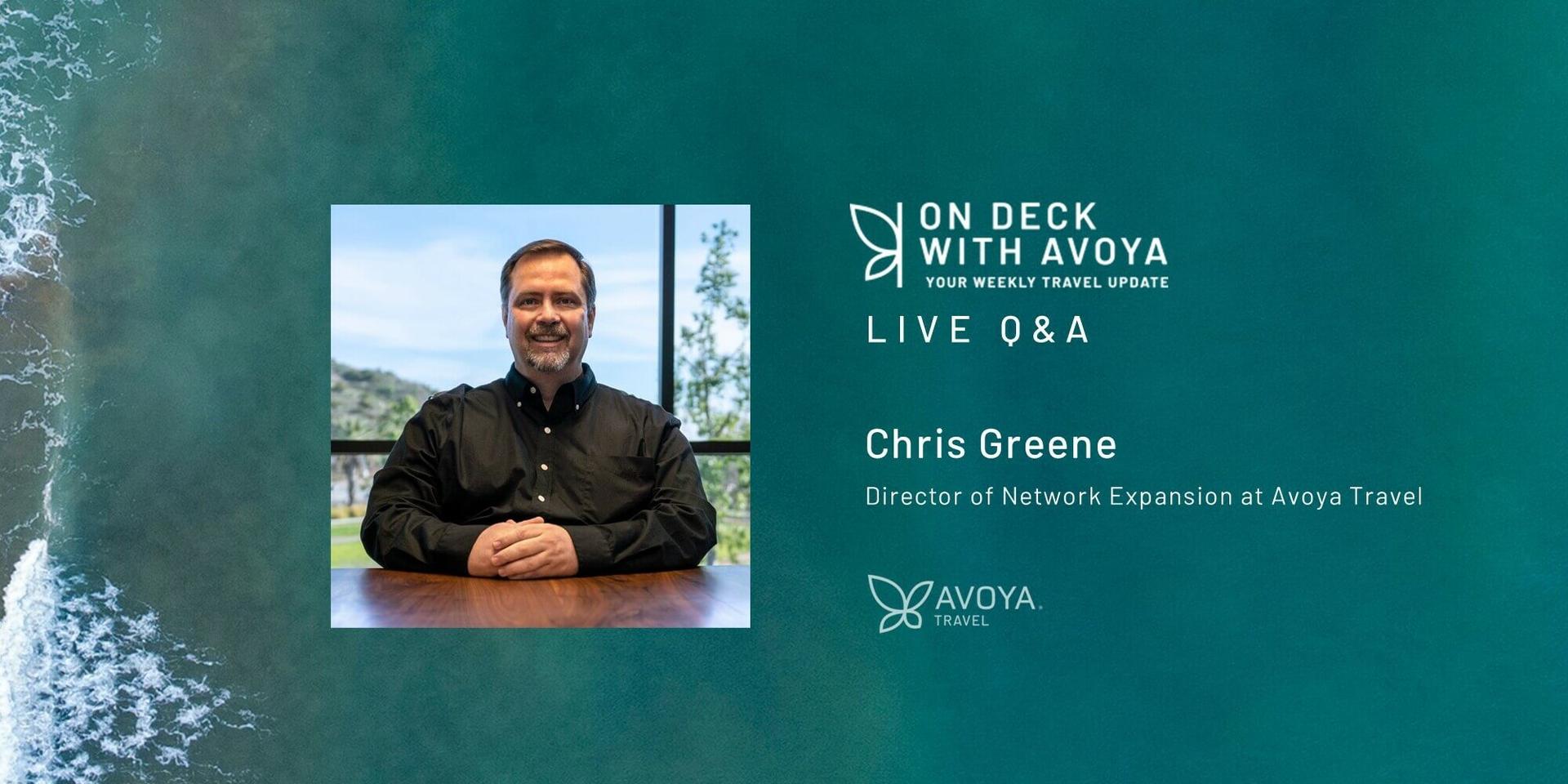 On Deck With Avoya: Live from CruiseWorld! header