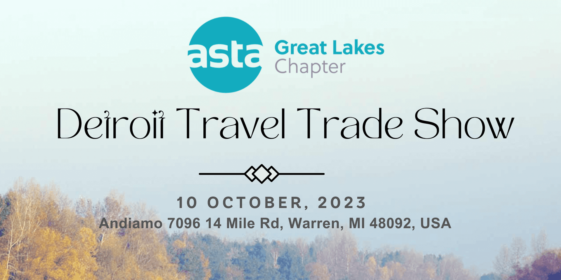 Detroit Travel Trade Show header