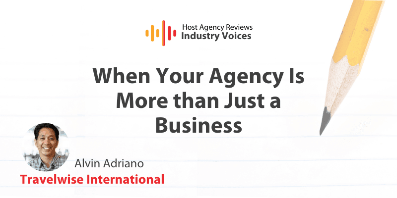 Alvin Adriano, Travelwise, Industry Voices