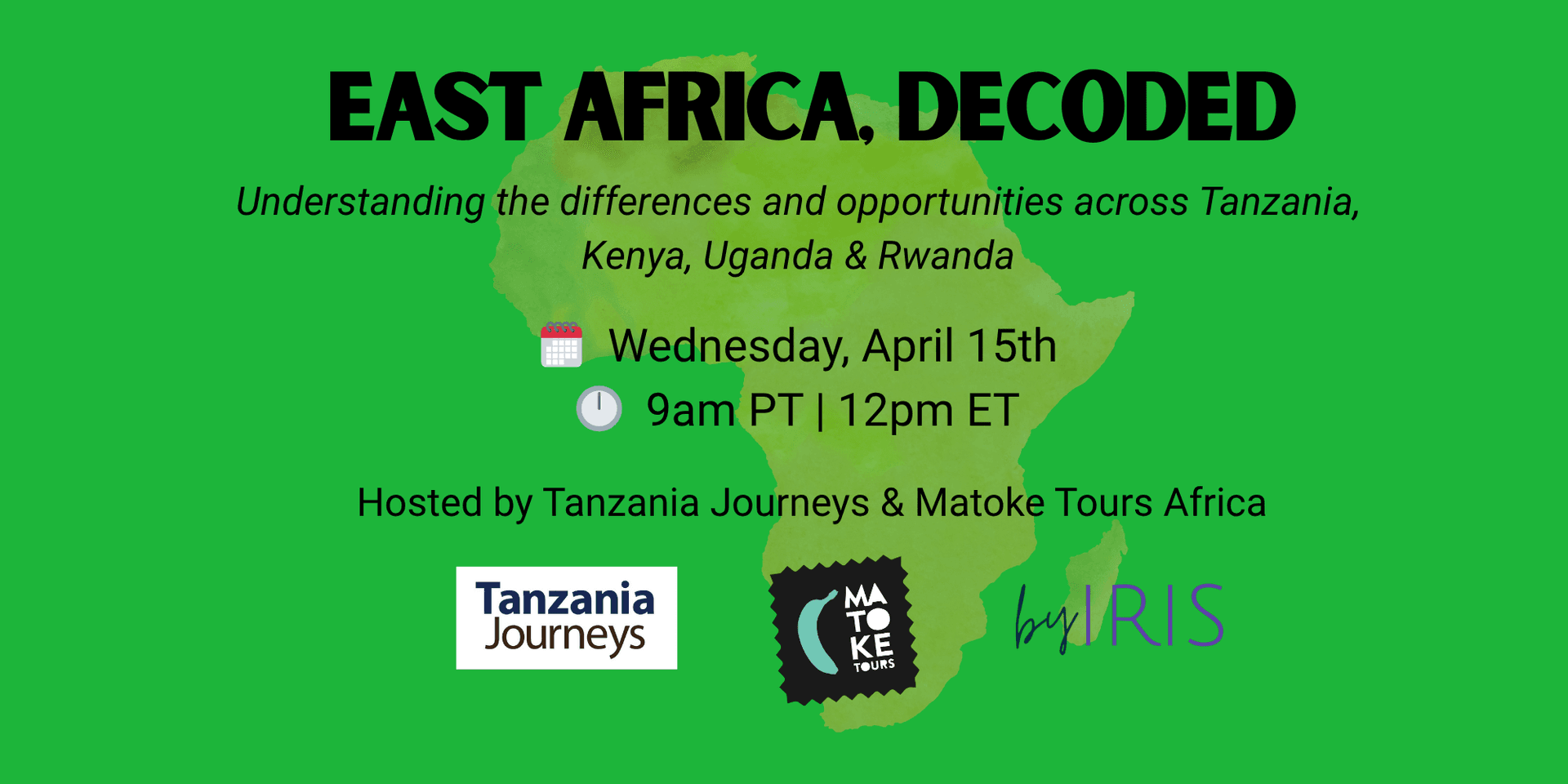 By Iris x East Africa, Decoded