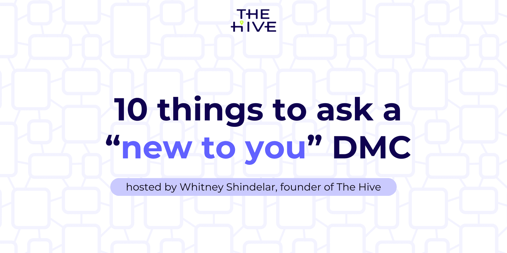 10 things to ask a "new to you" DMC header