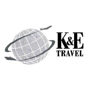 K&E Travel logo