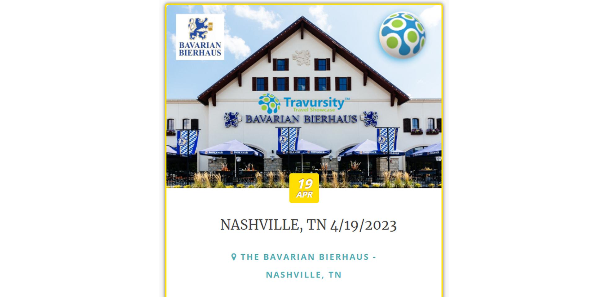 Travursity Travel Showcase returns to the Bavarian Bierhaus! header