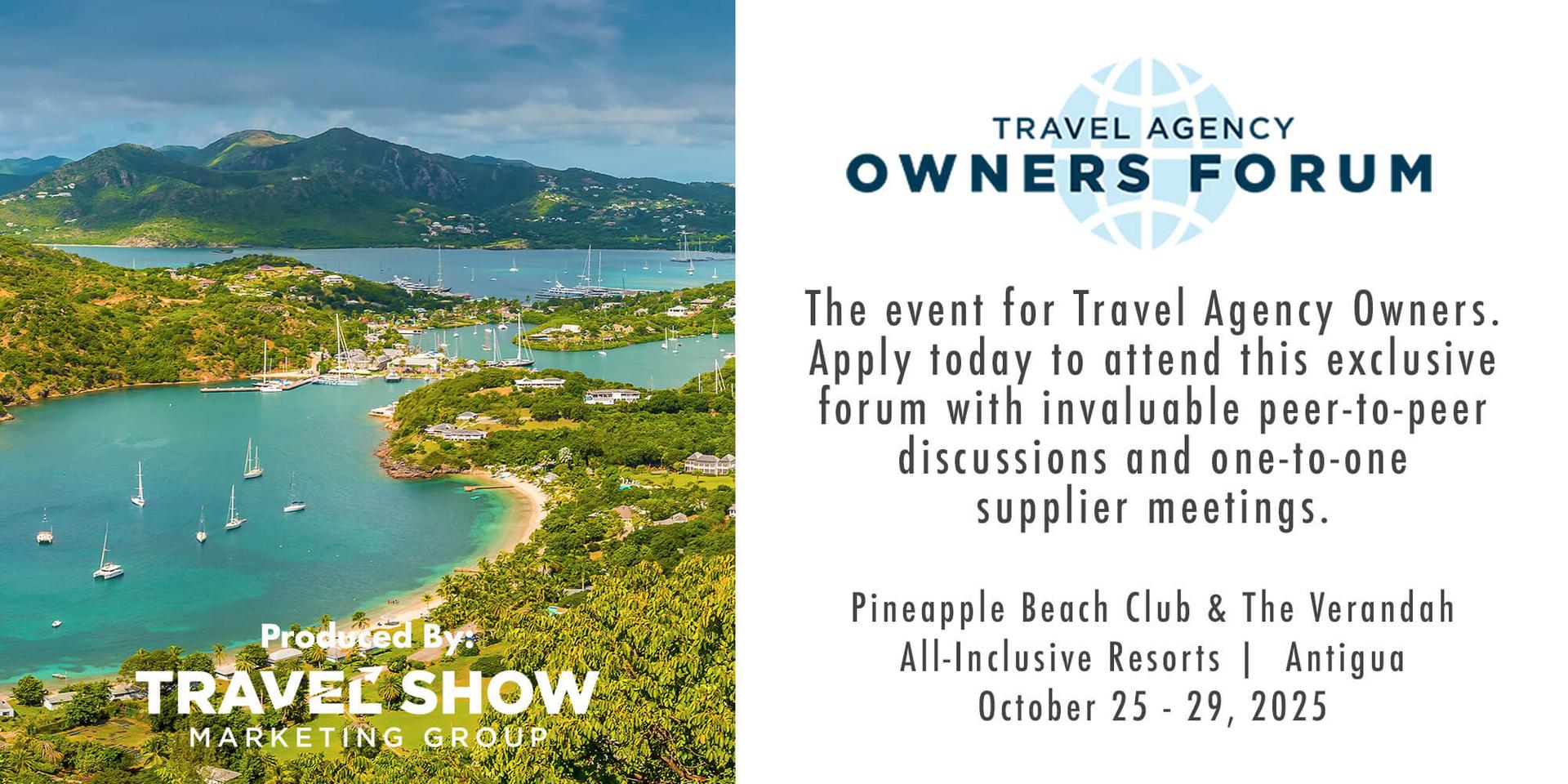 Travel Agency Owners Forum 2025